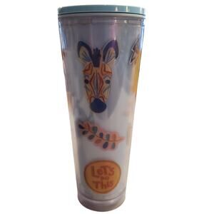 Starbucks Tumbler 2016 Dream in Color Sticker Patches 24oz Cold Travel Cup